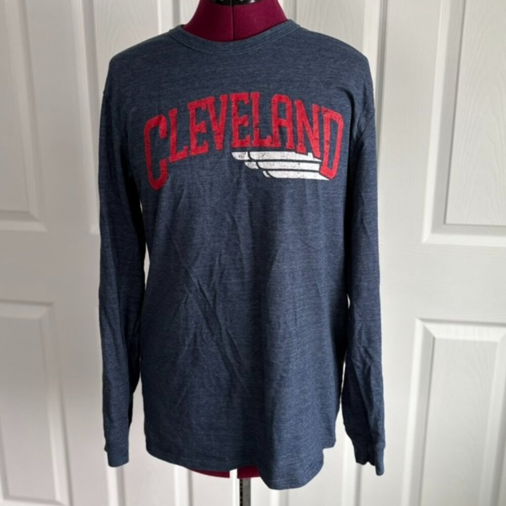 Cleveland Guardians Long Sleeve T-Shirt - Size Medium